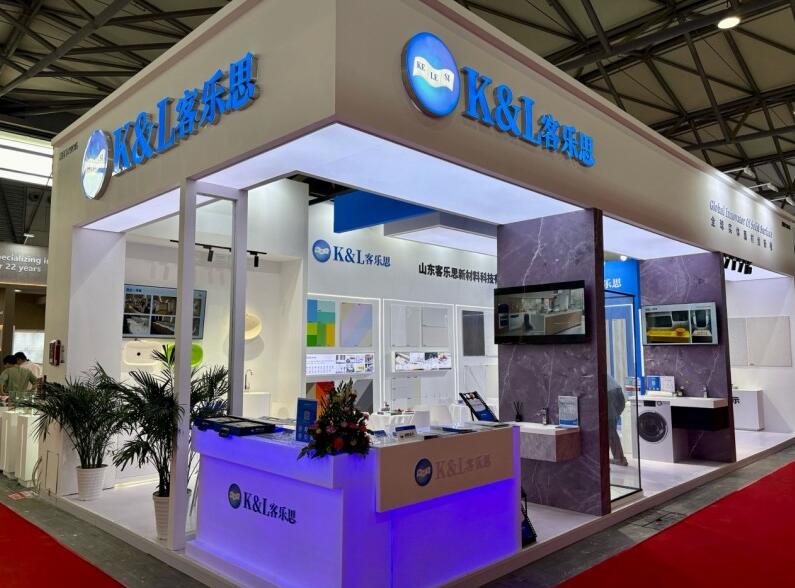 客乐思以创新材料矩阵闪耀2025KBC上海厨卫展，引领